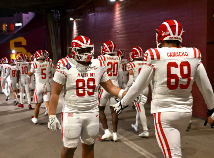 Mater Dei vs St John Bosco CIF Southern Section D1 Final November 24, 2023 Photo-Heston Quan94